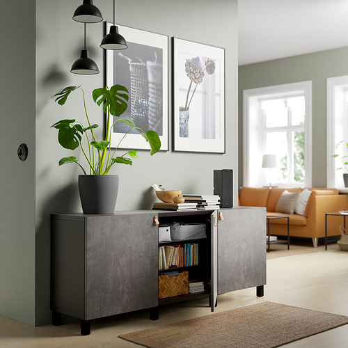 BESTÅ storage combination with doors