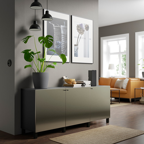 BESTÅ storage combination with doors