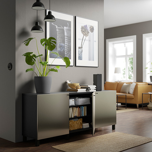 BESTÅ storage combination with doors