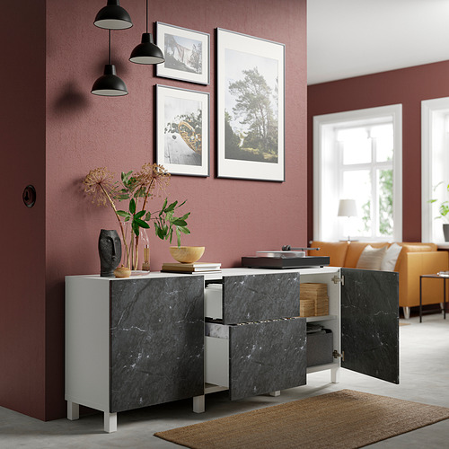 BESTÅ storage combination with drawers