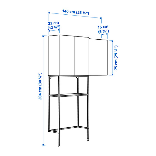 ENHET storage combination