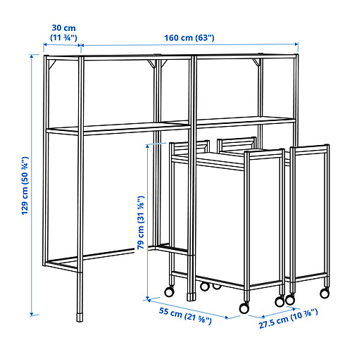 ENHET storage combination