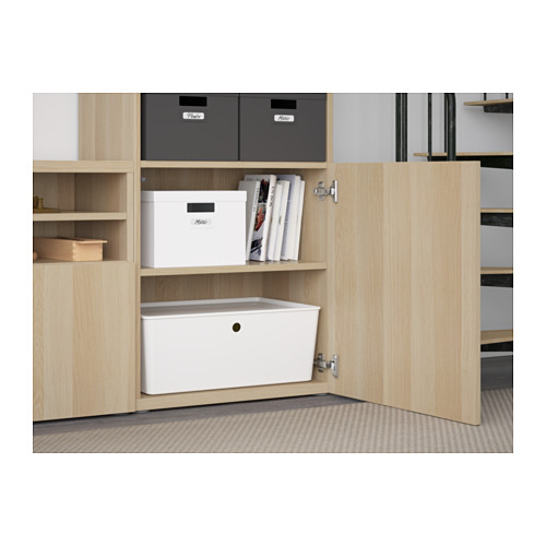 BESTÅ TV storage combination/glass doors