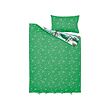 SKOGSDUVA duvet cover and pillowcase