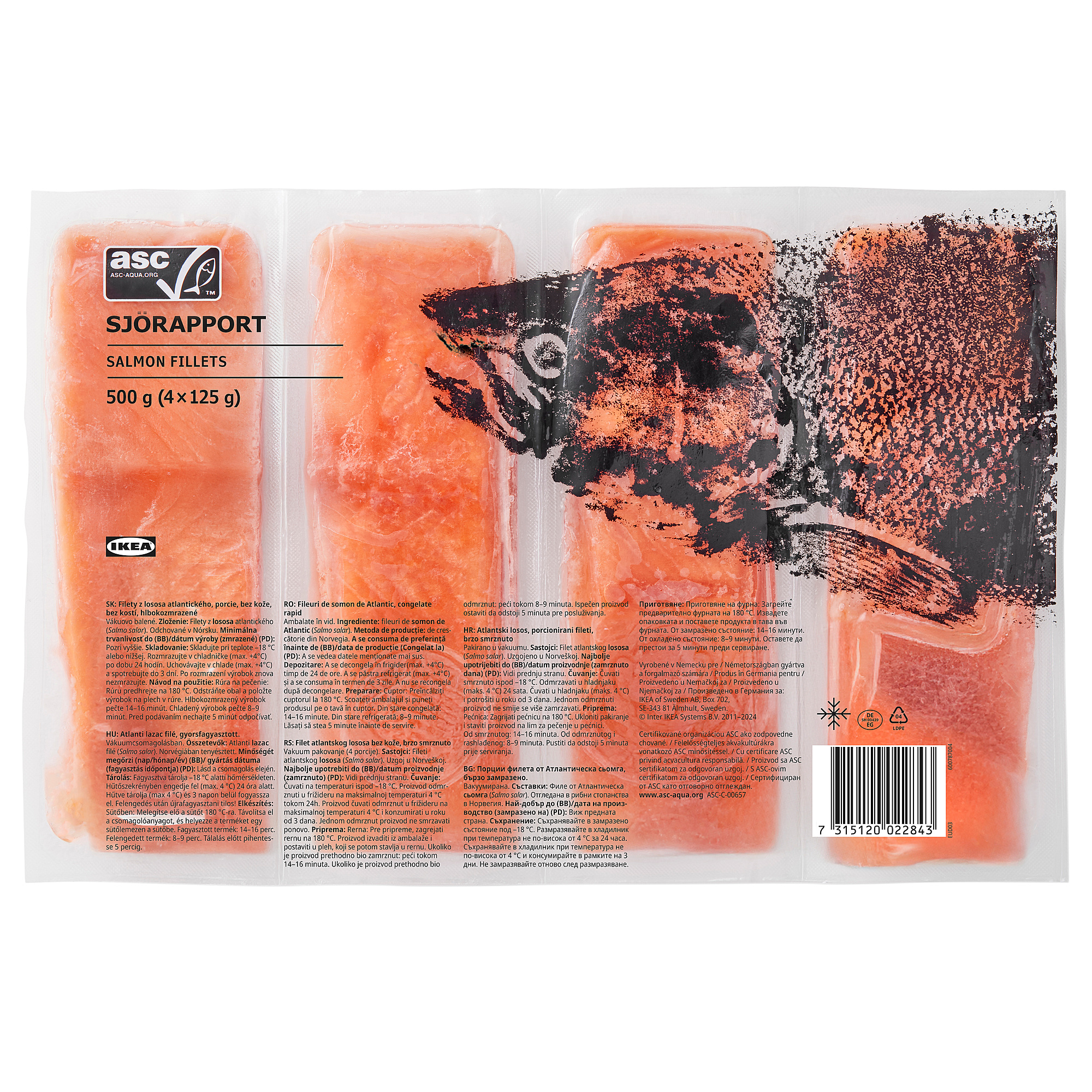 SJÖRAPPORT salmon fillet