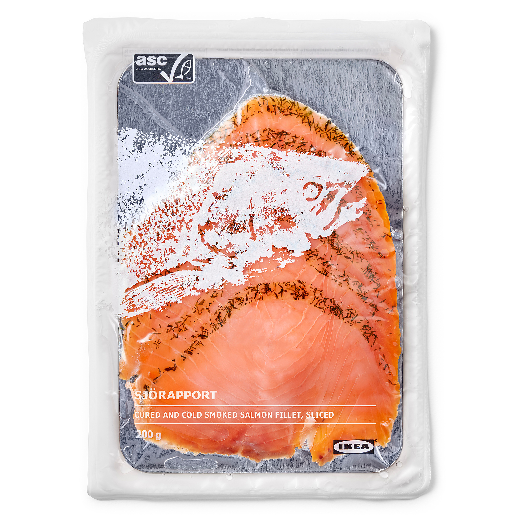 SJÖRAPPORT cured cold smoked salmon