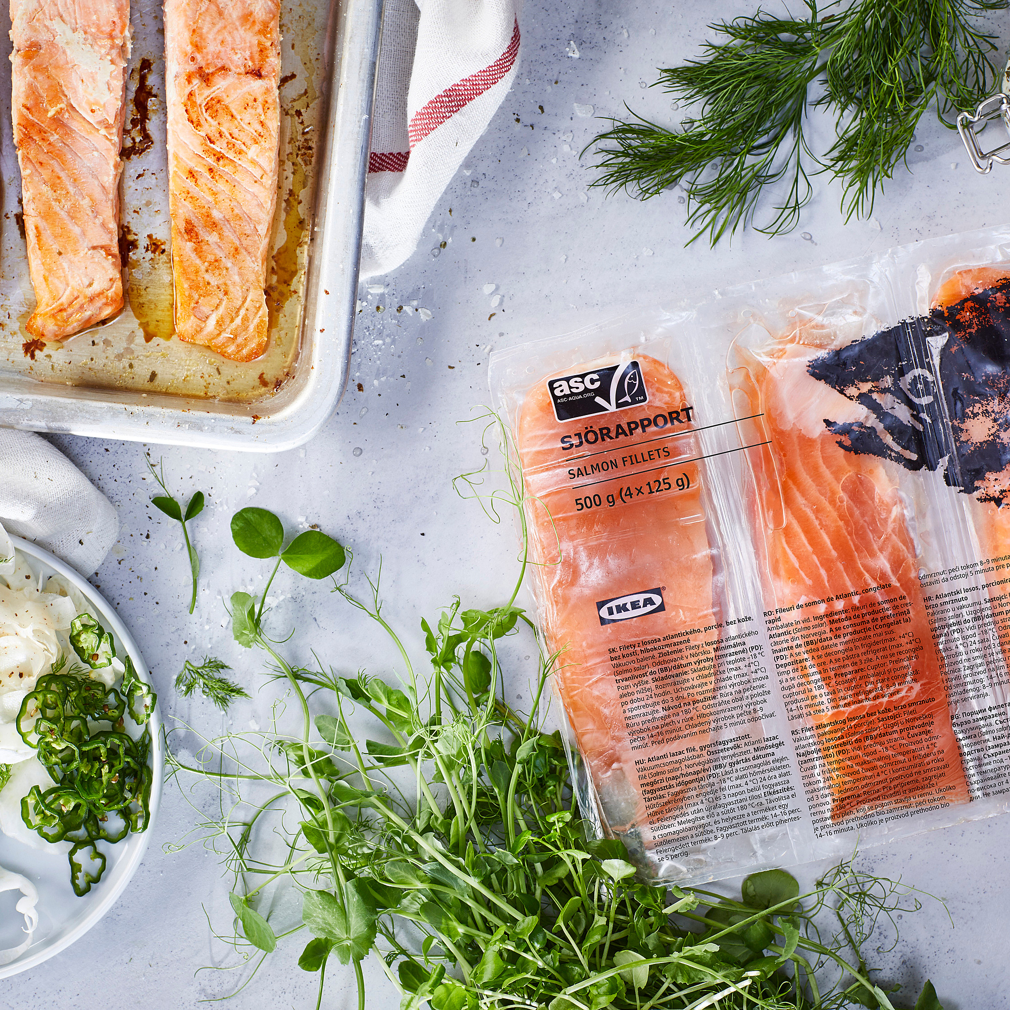SJÖRAPPORT salmon fillet