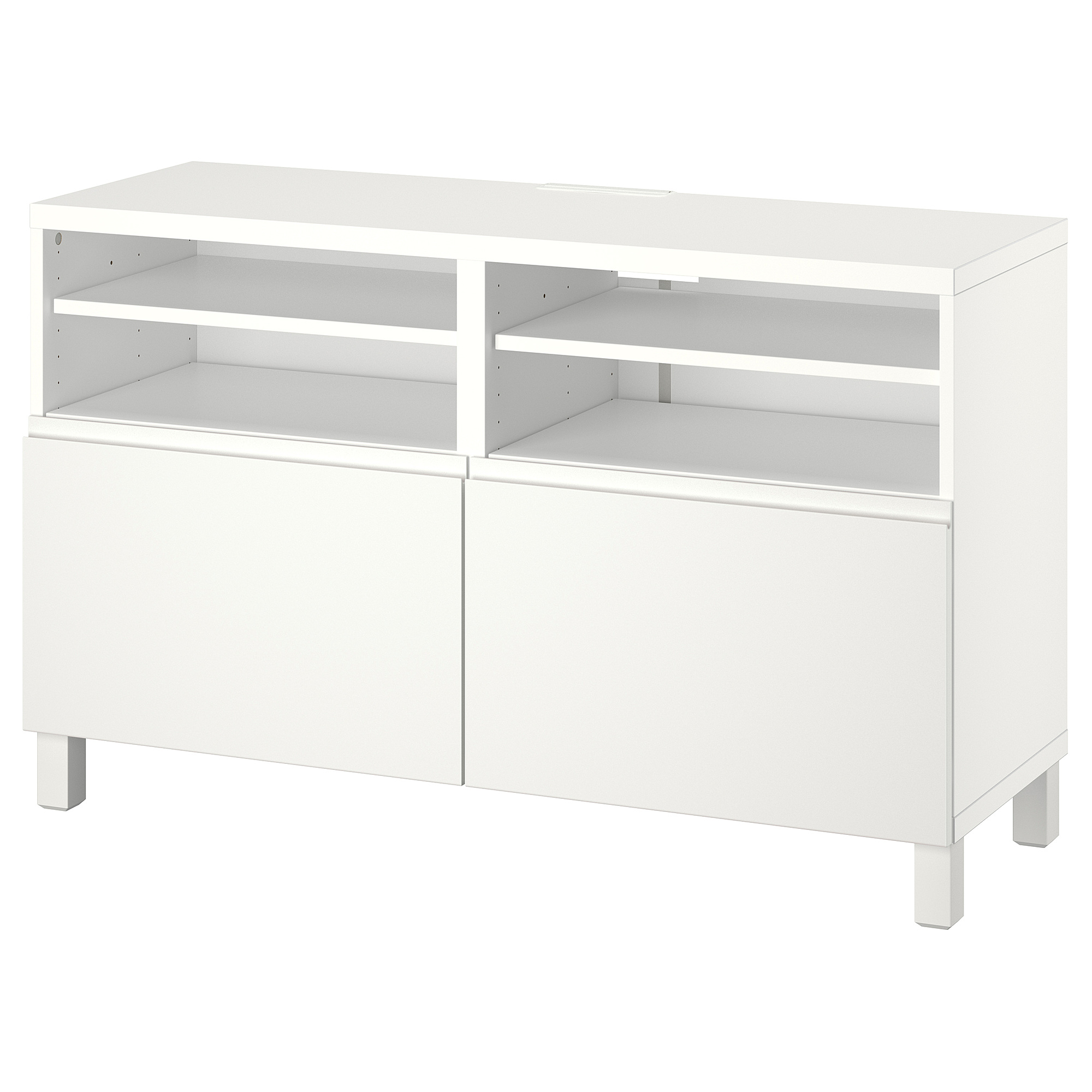 BESTÅ TV bench with doors