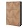 BESTÅ - storage combination with doors, black-brown/Hedeviken oak veneer | IKEA Hong Kong and Macau - PE821017_S1