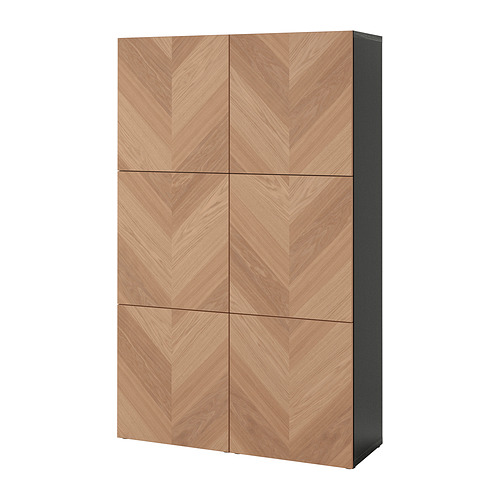 BESTÅ storage combination with doors