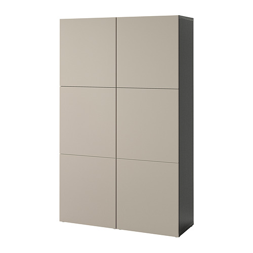 BESTÅ storage combination with doors