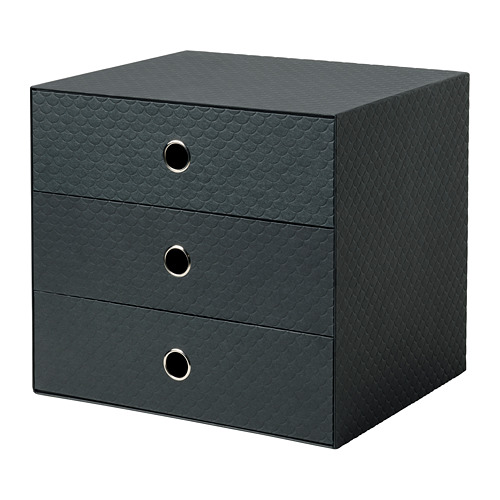 PALLRA mini chest with 3 drawers