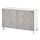 BESTÅ - storage combination with doors, white Kallviken/light grey concrete effect | IKEA Hong Kong and Macau - PE821068_S1