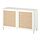 BESTÅ - storage combination with doors, white Studsviken/Kabbarp/white woven poplar | IKEA Hong Kong and Macau - PE821087_S1