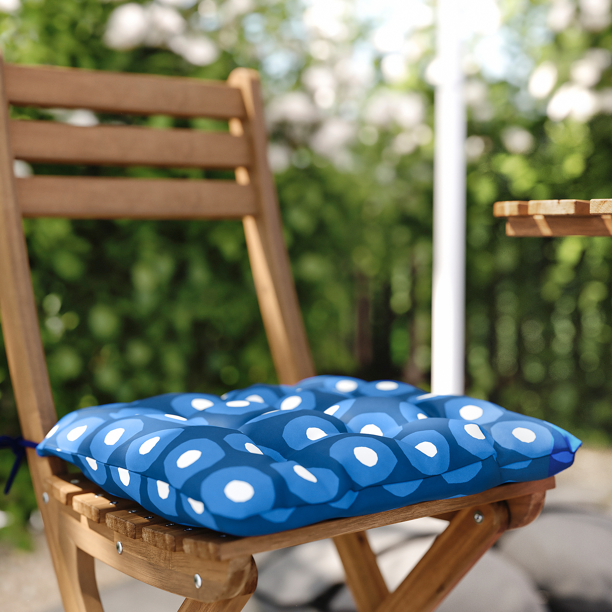 ASKHOLMEN table+2 folding chairs, outdoor