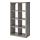 KALLAX - 層架組合, 灰色/木紋 | IKEA 香港及澳門 - PE627165_S1