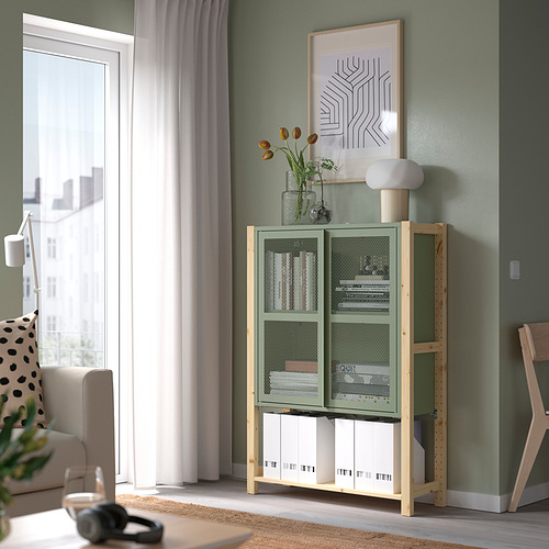 IVAR cabinet with doors