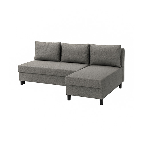 ÄLVDALEN 3-seat sofa-bed with chaise longue