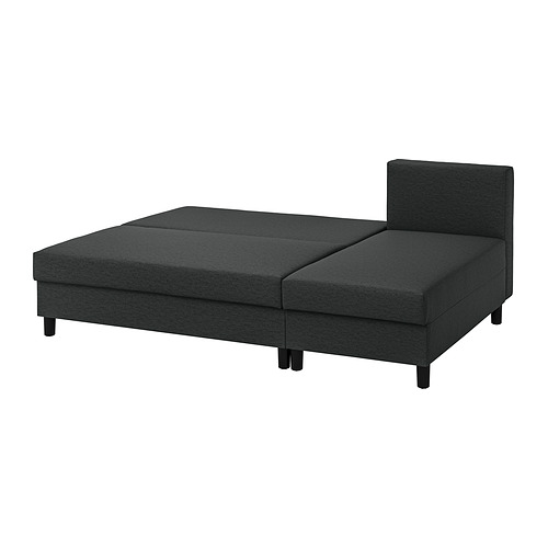 ÄLVDALEN 3-seat sofa-bed with chaise longue