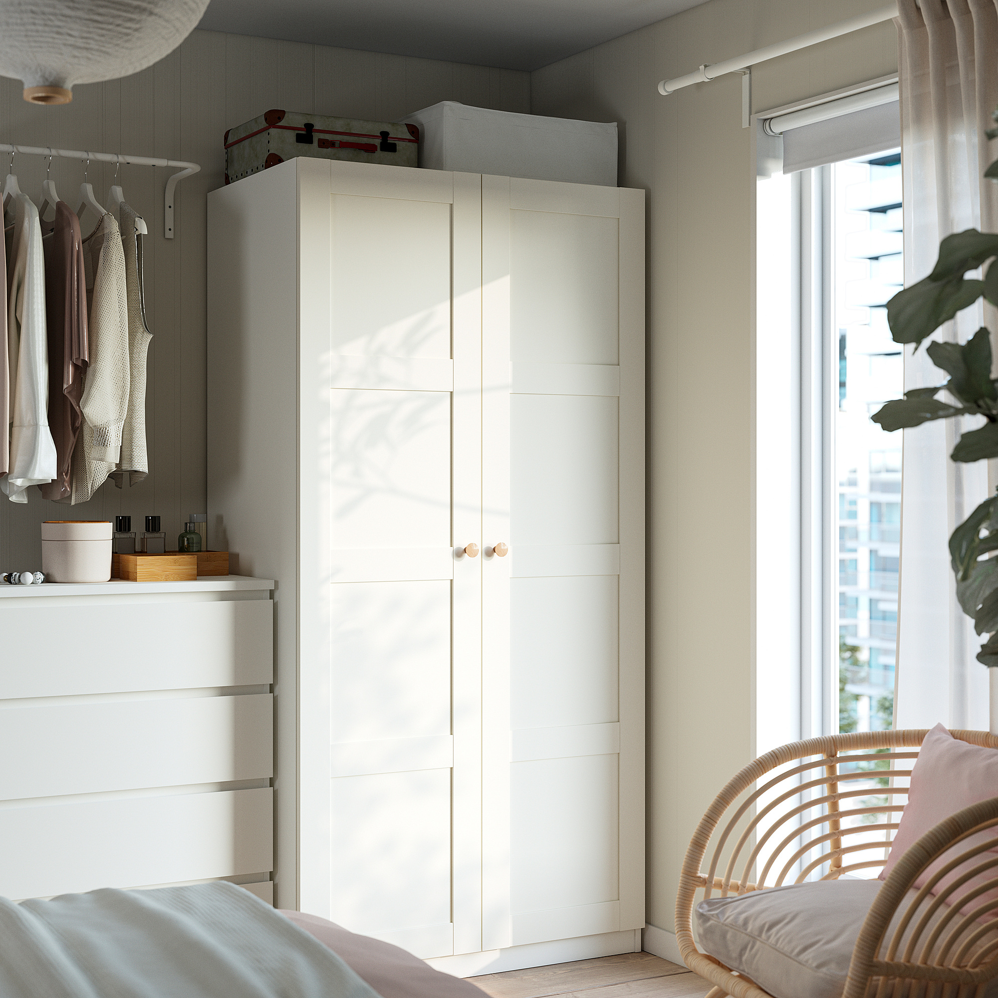 PAX/BERGSBO wardrobe