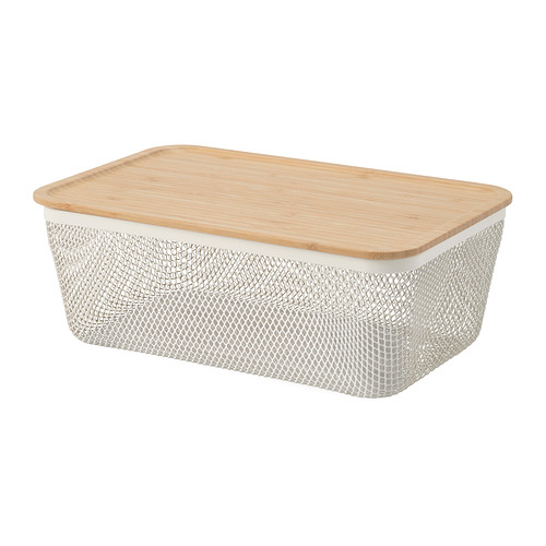 IKEA 365+ food storage basket with lid