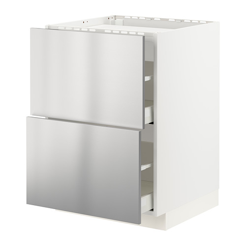 METOD/MAXIMERA base cab f hob/2 fronts/2 drawers