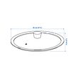 KLOCKREN pan lid