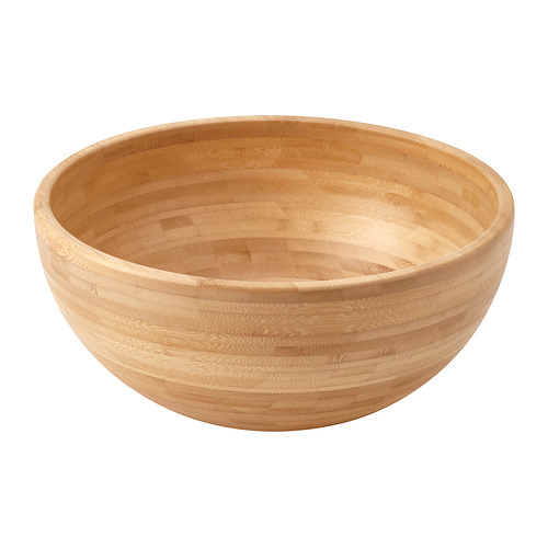BLANDA MATT - serving bowl, bamboo, 28 cm | IKEA Hong Kong and Macau - PE966843_S4