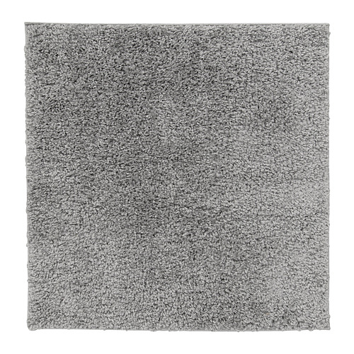 ÄRENDE - rug, high pile, grey, 80x80 cm | IKEA Hong Kong and Macau - E1004962_S4
