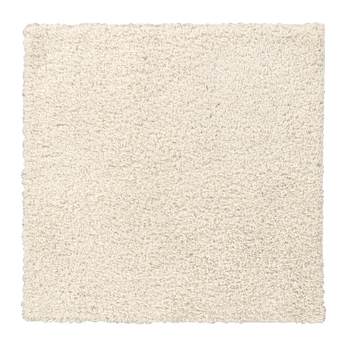 ÄRENDE - rug, high pile, off-white, 80x80 cm | IKEA Hong Kong and Macau - E1004964_S4
