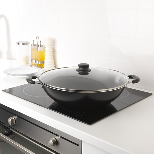 TOLERANT wok with lid