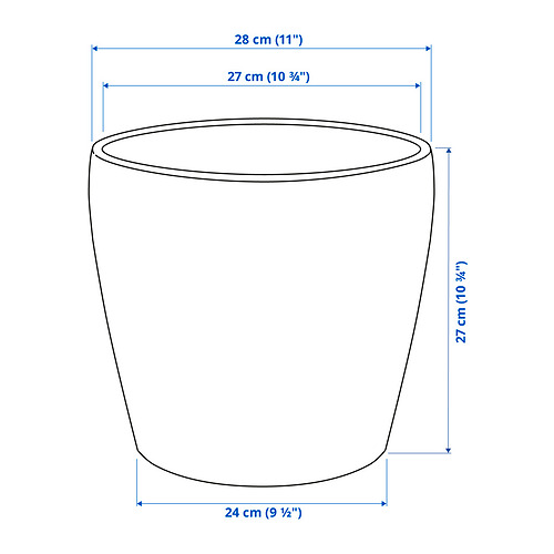 PERSILLADE plant pot