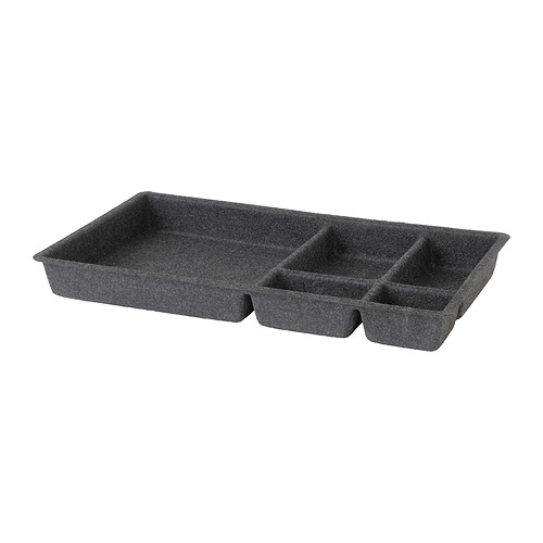 ALEX - drawer insert, grey, 52x30 cm | IKEA Hong Kong and Macau - PE966922_S4