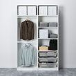 PAX/MEHAMN wardrobe combination