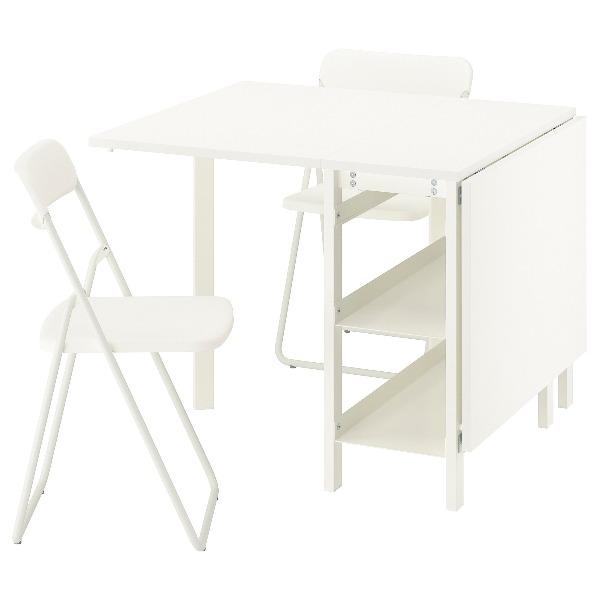 VIHALS/VIHALS table and 2 folding chairs