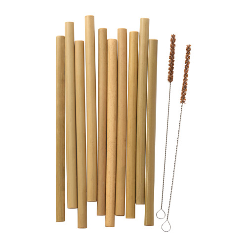 OKUVLIG drinking straws/cleaning brushes