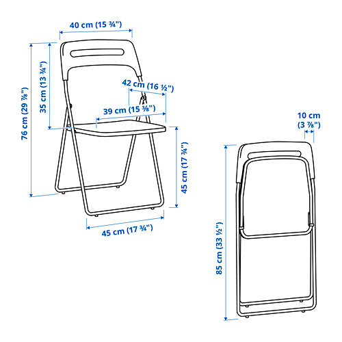 NISSE folding chair