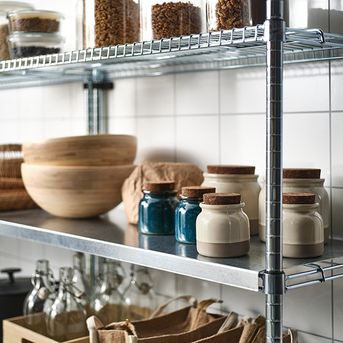 BRUGDHAJ jar with lid