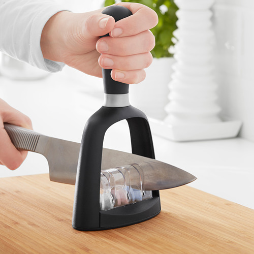 ASPEKT Knife sharpener, black - IKEA