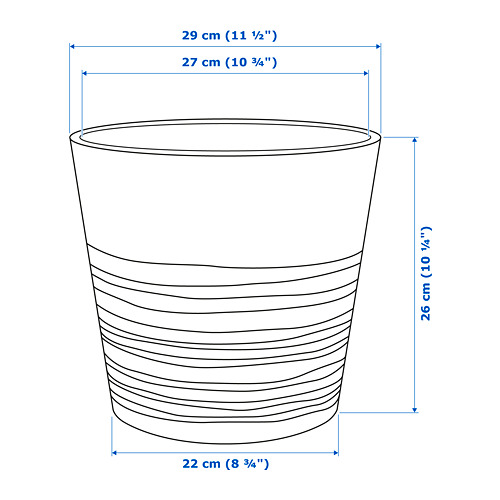 MUSKOT plant pot
