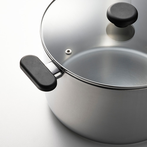 MIDDAGSMAT pot with lid