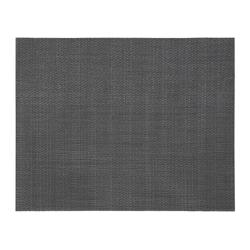 FLYGFISK - place mat, dark grey, 38x30 cm | IKEA Hong Kong and Macau