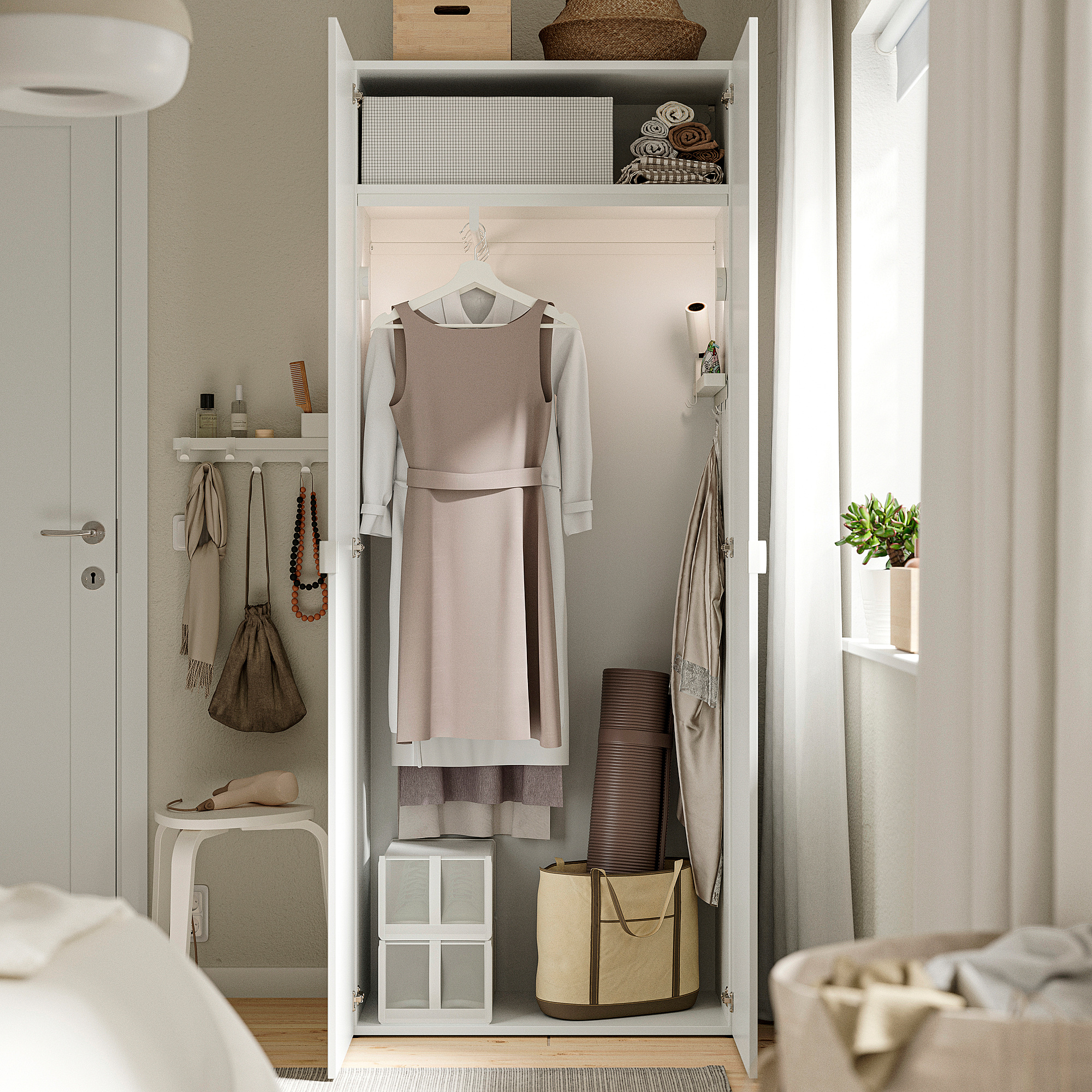 LASTARE wardrobe combination