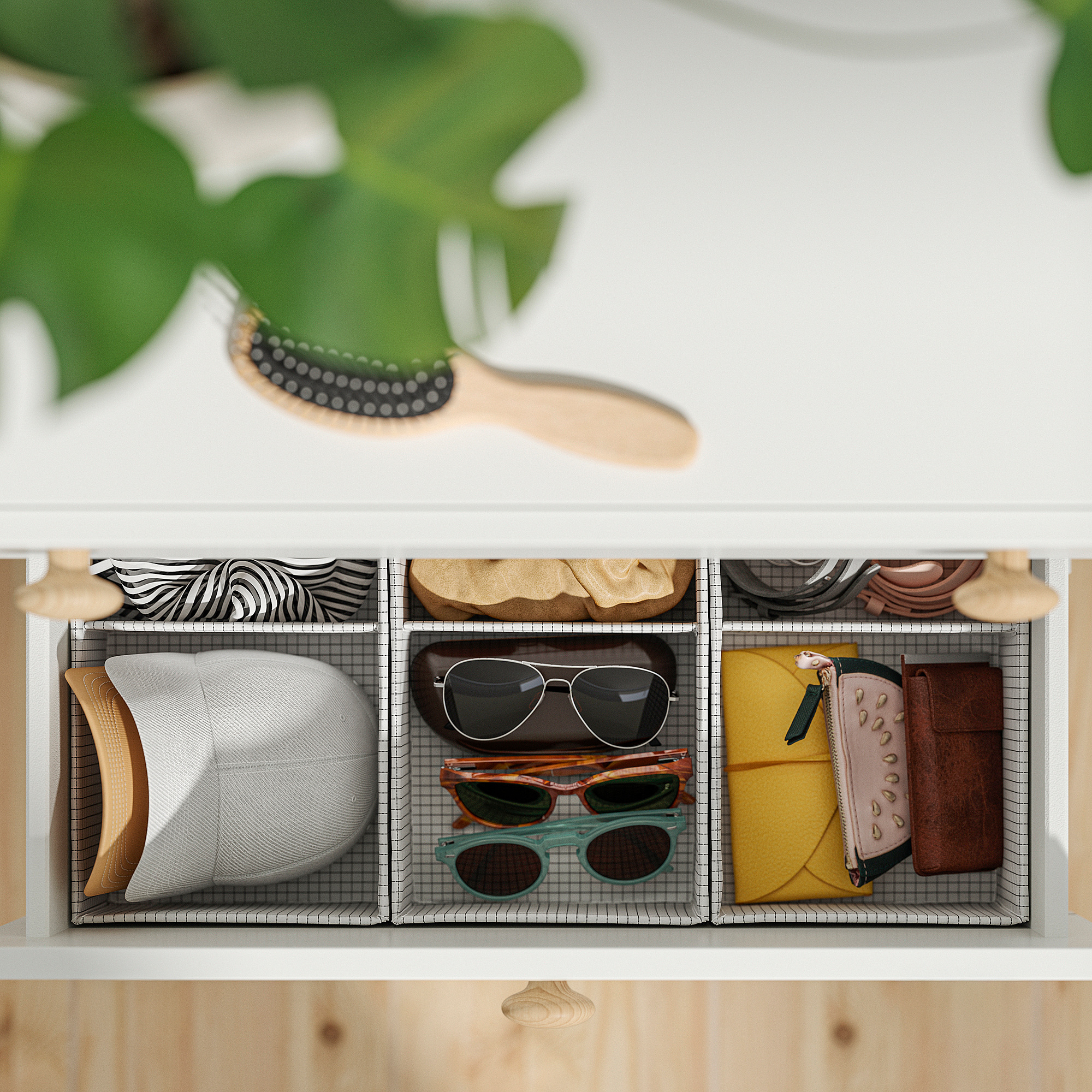 STUK box with compartments