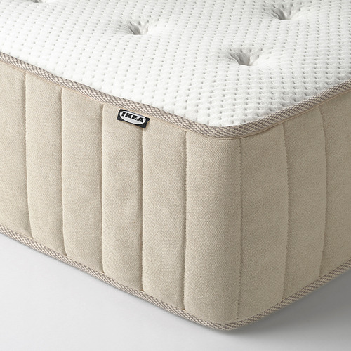 VATNESTRÖM pocket sprung mattress, firm/natural, double