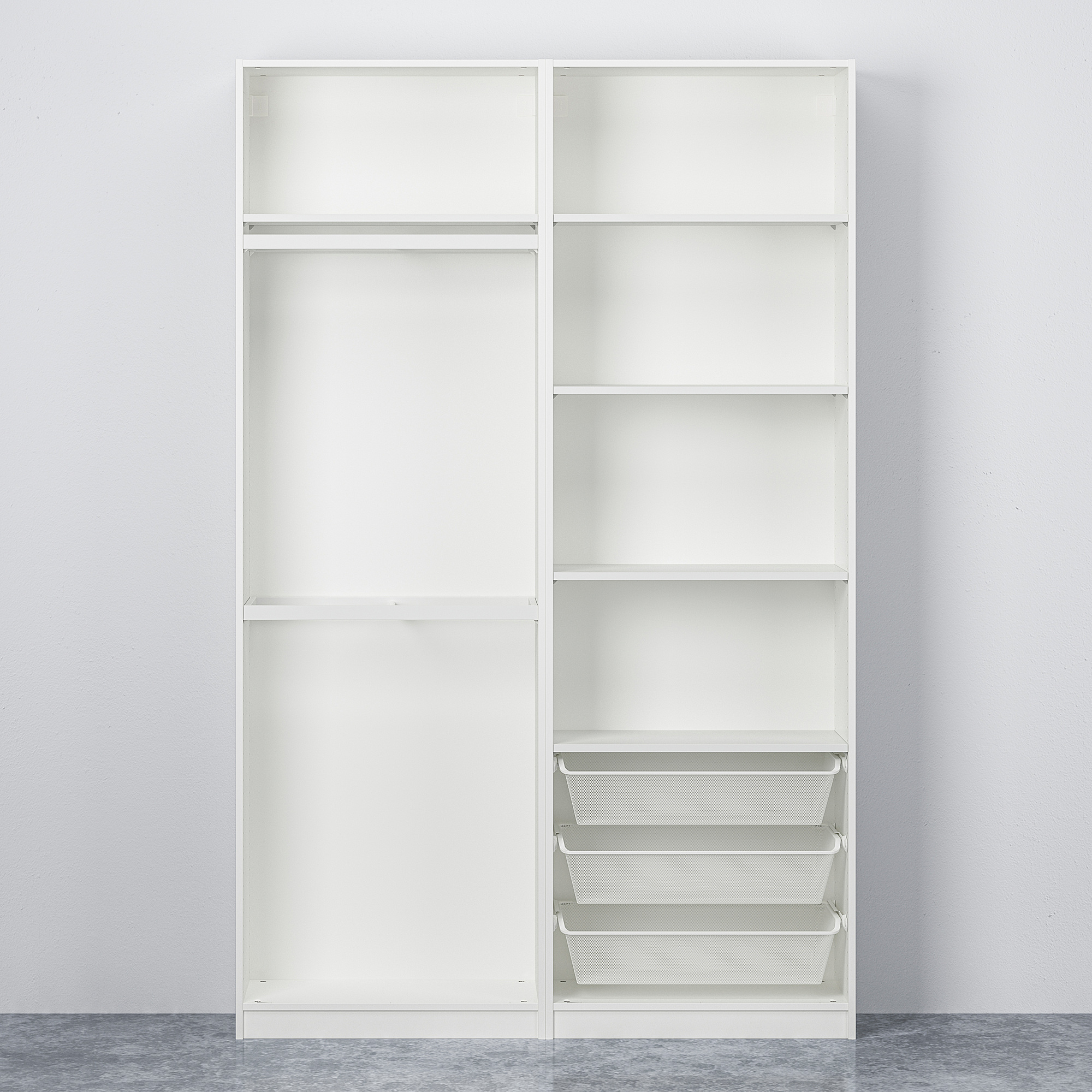 PAX/MEHAMN wardrobe combination