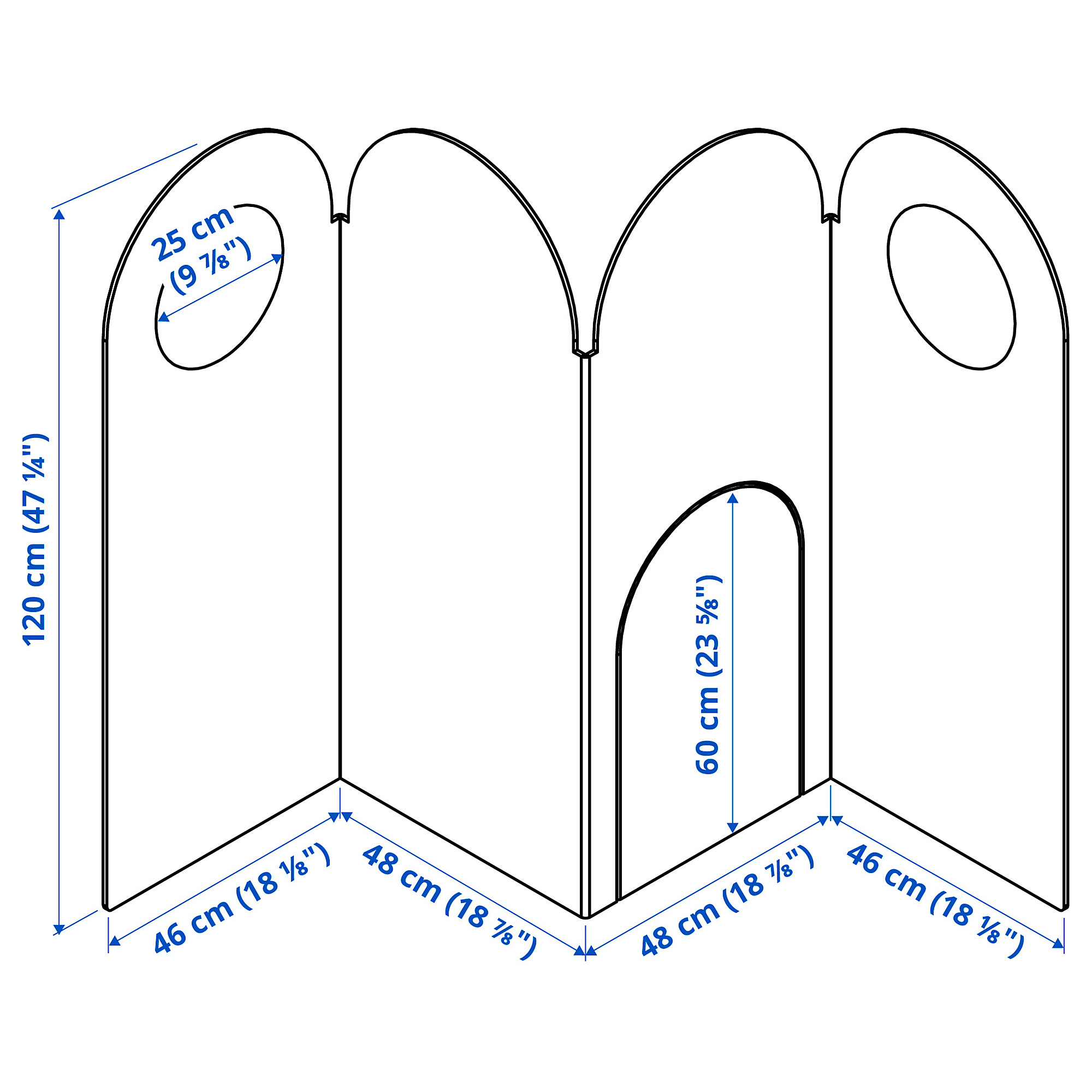 GREJSIMOJS room divider