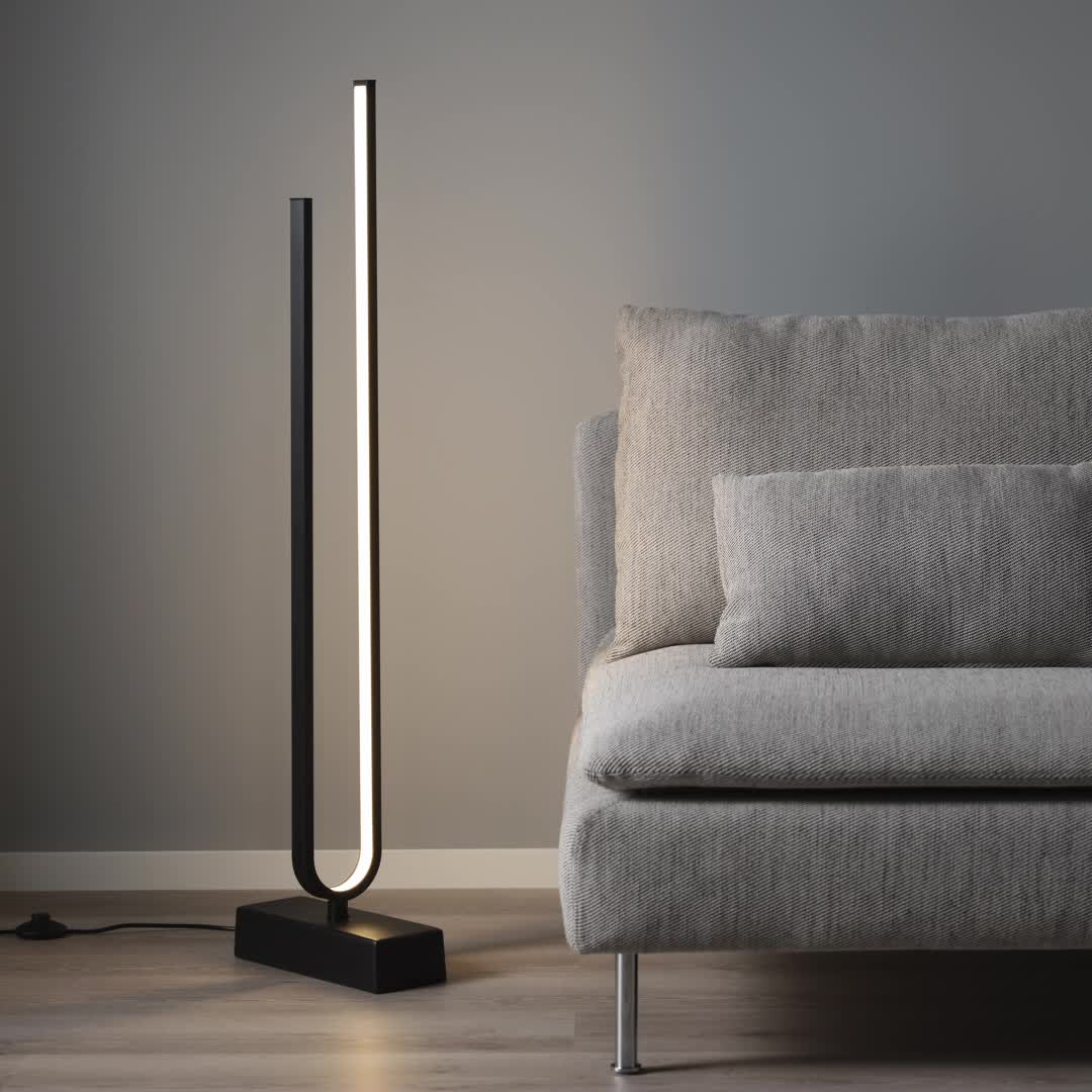 PILSKOTT - LED floor lamp, smart black | IKEA Hong Kong and Macau