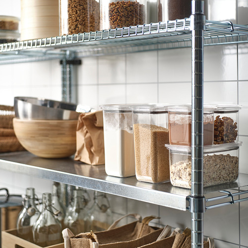 KORALLVIPPA 連蓋食物盒，6件套裝