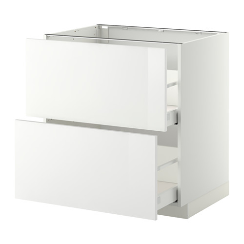 METOD base cb 2 fronts/2 high drawers